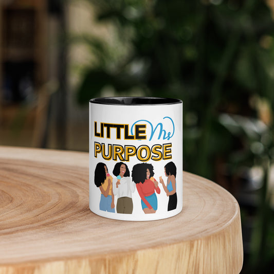 Little Ms Purpose Mug with Color Inside