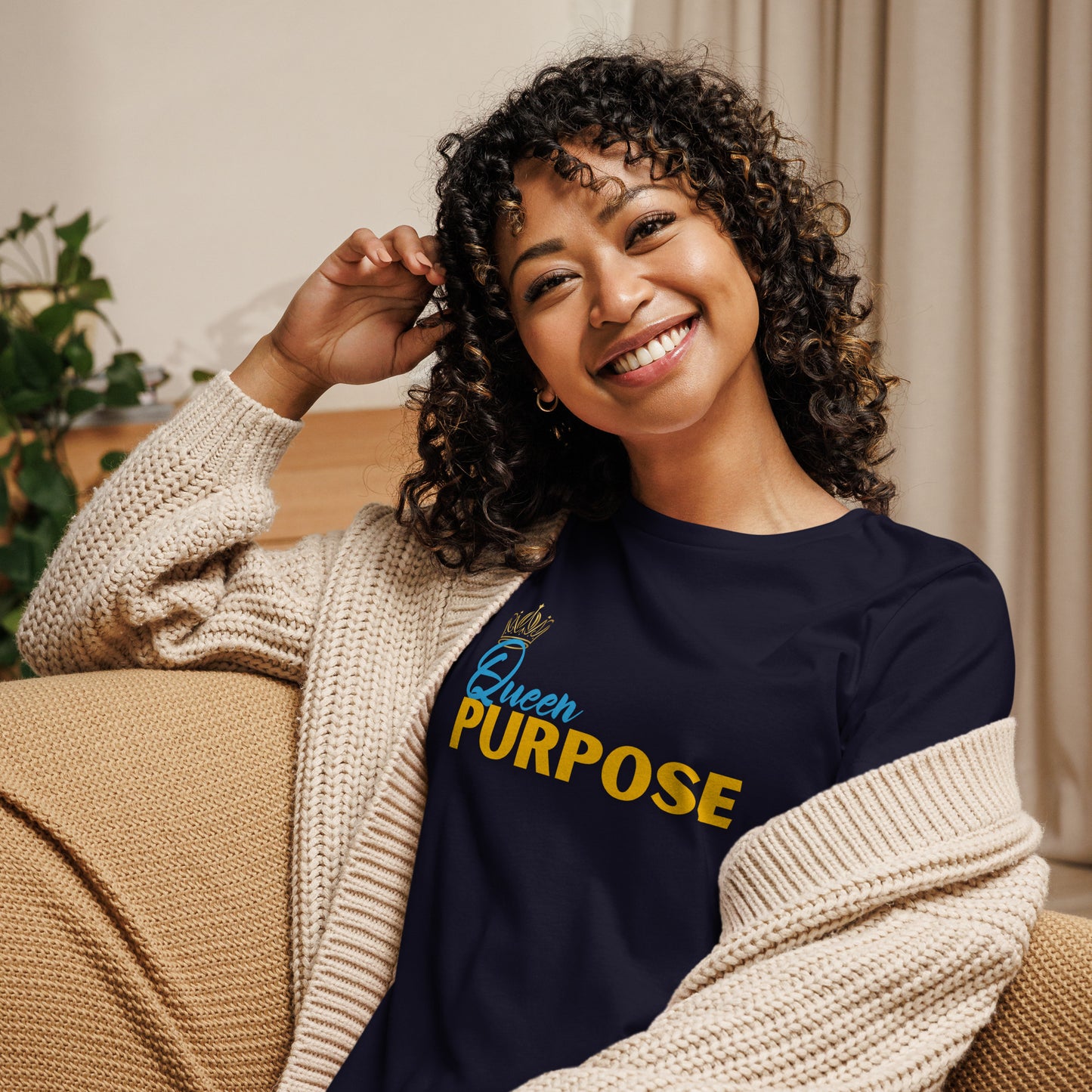 Queen Purpose Women's Relaxed T-Shirt